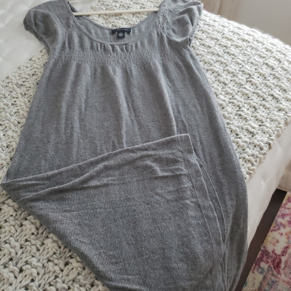 Tommy Hilfiger Gray Dress. Size small pettite.